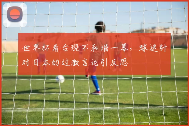 世界杯看台现不和谐一幕,球迷针对日本的过激言论引反思