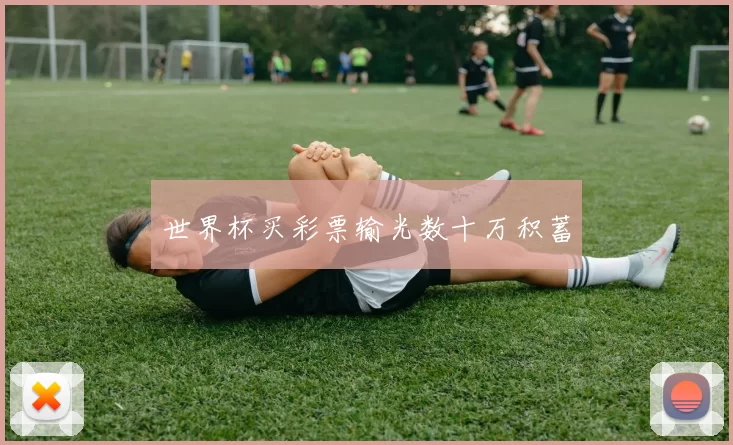 世界杯买彩票输光数十万积蓄
