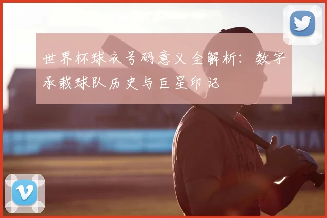 世界杯球衣号码意义全解析：数字承载球队历史与巨星印记