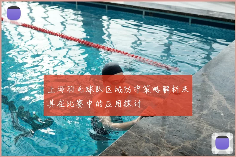 上海羽毛球队区域防守策略解析及其在比赛中的应用探讨